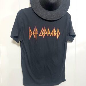 Def Leopard Black T-Shirt